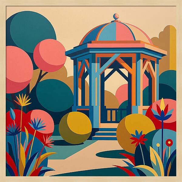 Tranquil Moments In The Garden