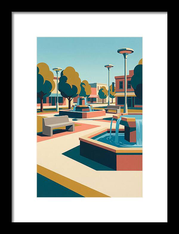 Tranquil Moments In The Square