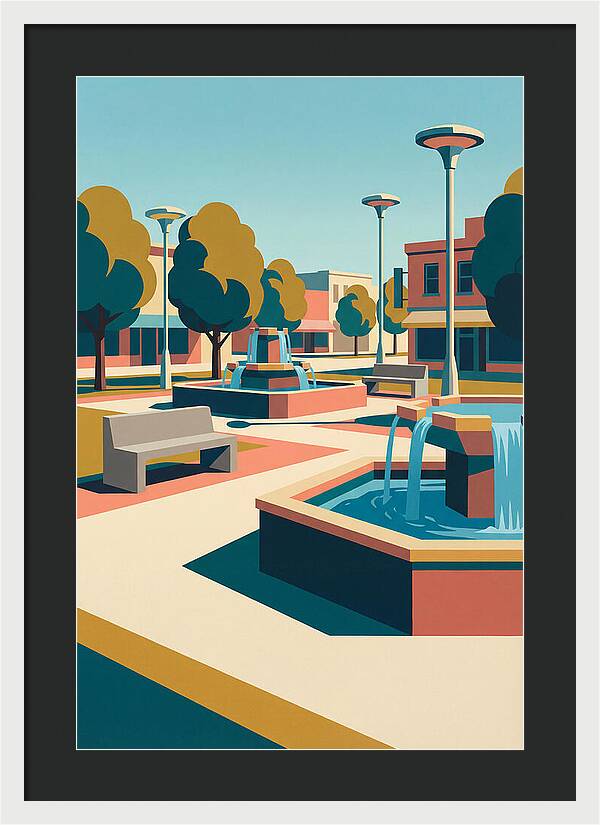 Tranquil Moments In The Square