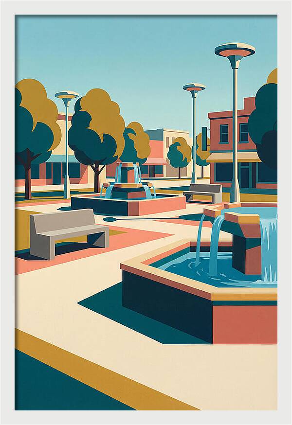 Tranquil Moments In The Square