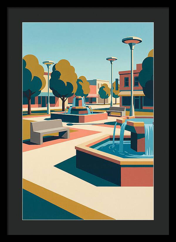 Tranquil Moments In The Square