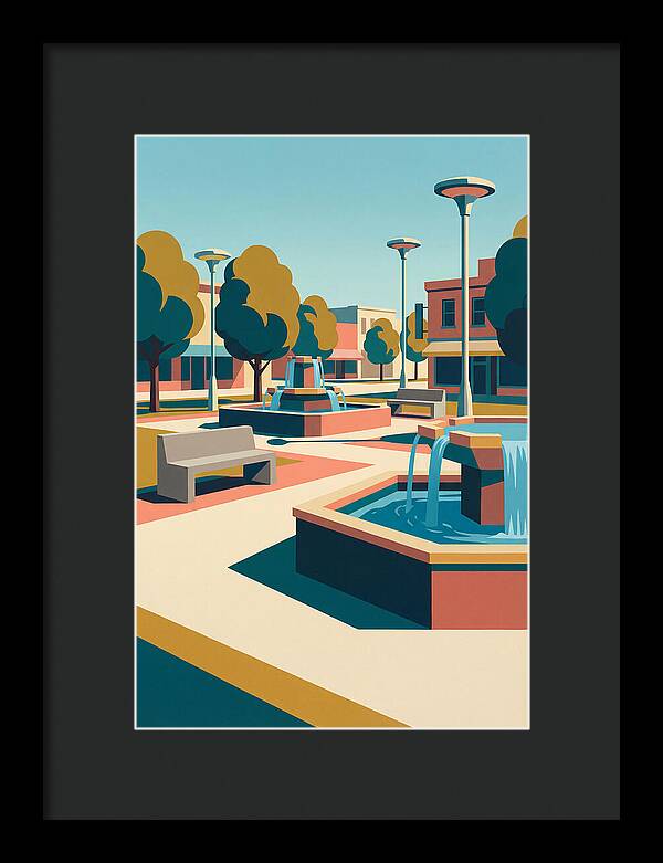 Tranquil Moments In The Square