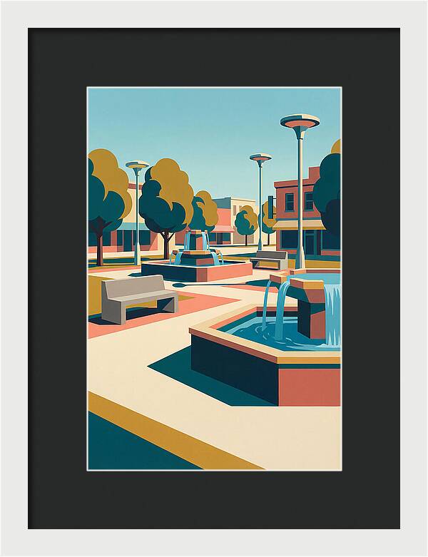 Tranquil Moments In The Square