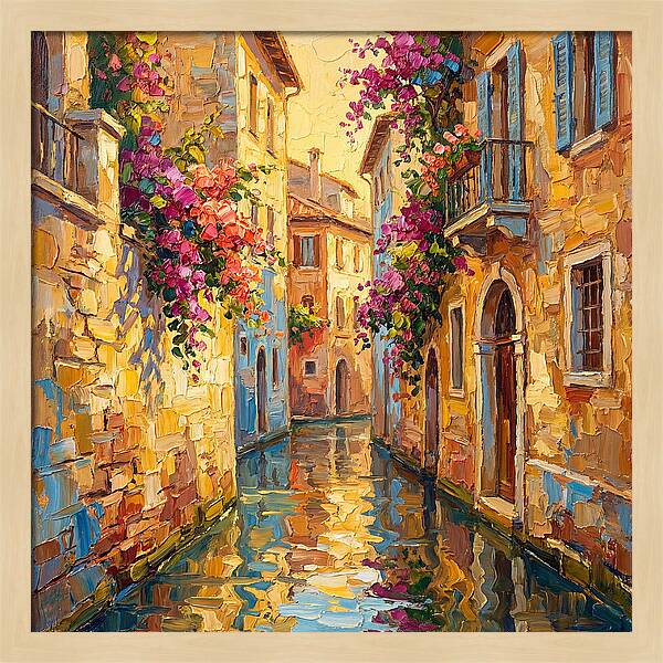 Tranquil Moments In Venice
