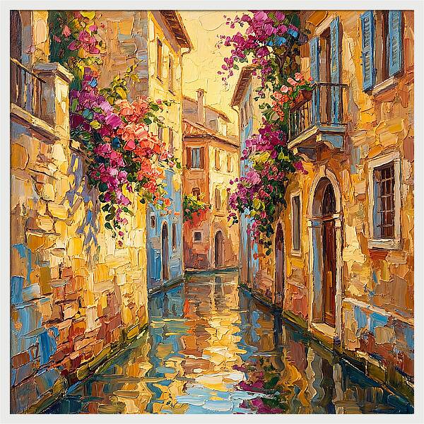Tranquil Moments In Venice