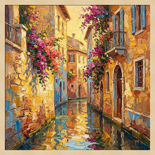 Tranquil Moments In Venice