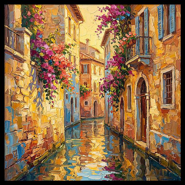 Tranquil Moments In Venice