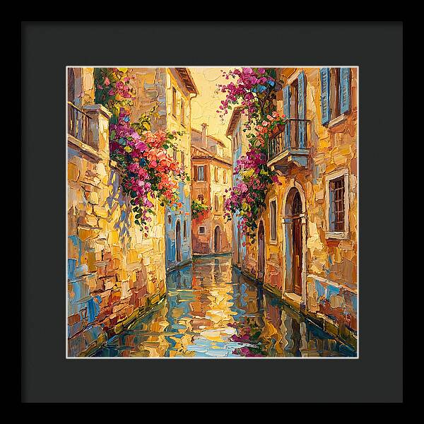 Tranquil Moments In Venice