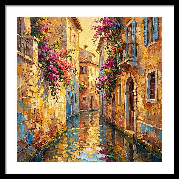 Tranquil Moments In Venice