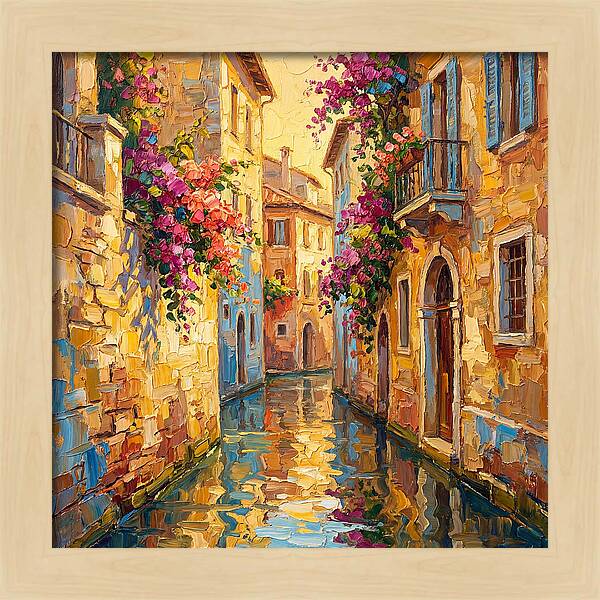 Tranquil Moments In Venice