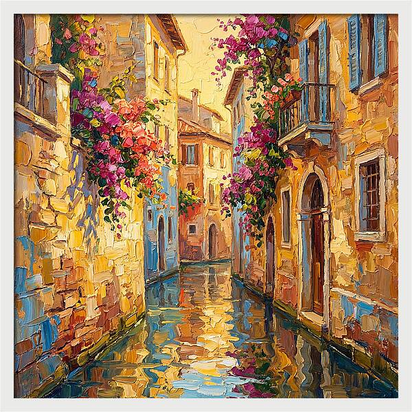 Tranquil Moments In Venice