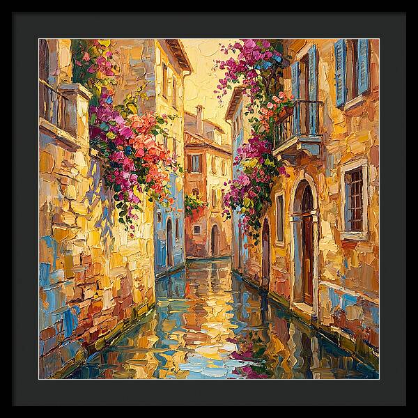 Tranquil Moments In Venice