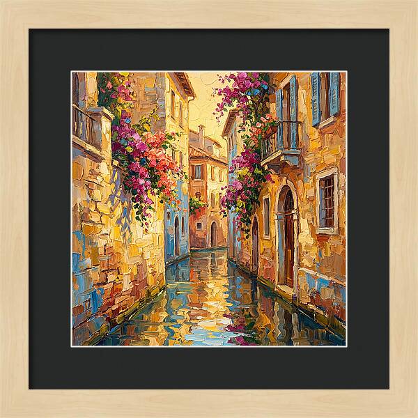 Tranquil Moments In Venice