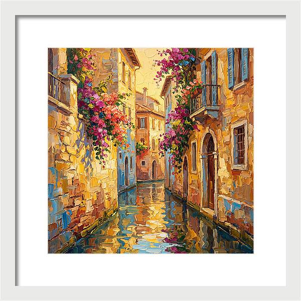 Tranquil Moments In Venice