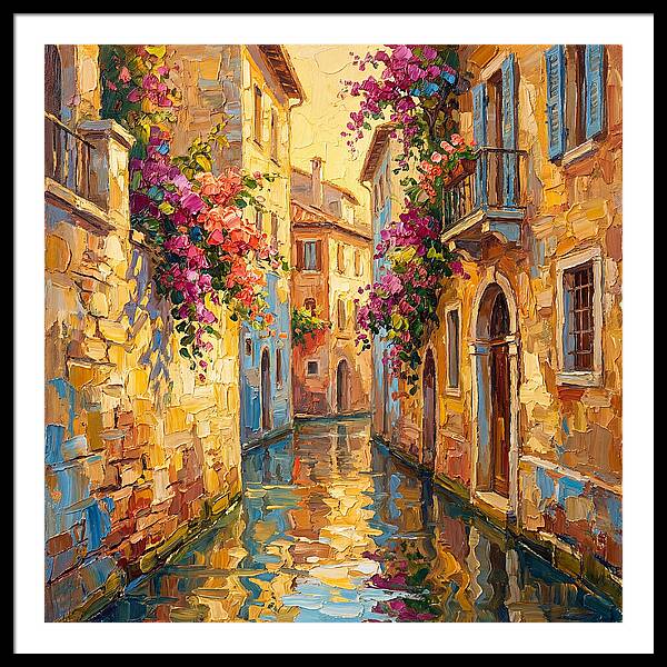 Tranquil Moments In Venice