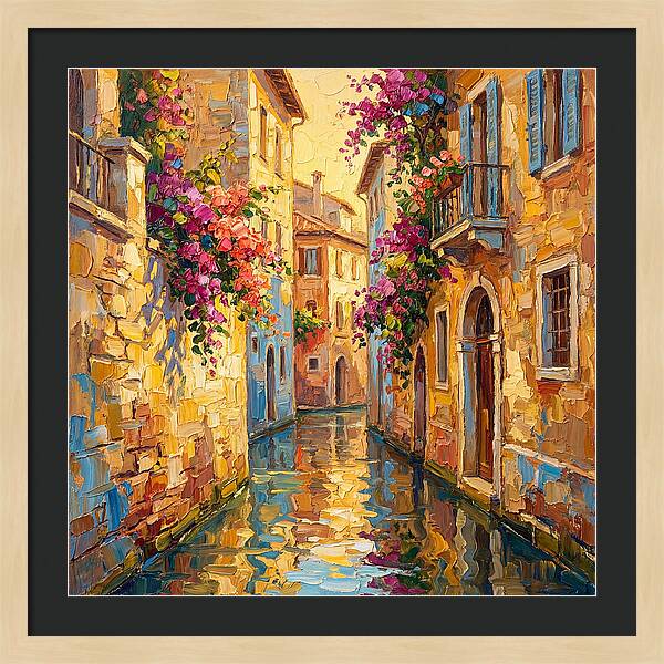 Tranquil Moments In Venice