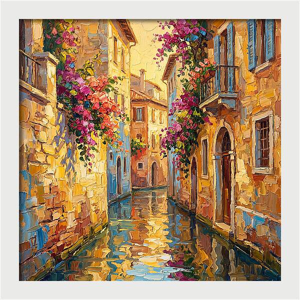 Tranquil Moments In Venice