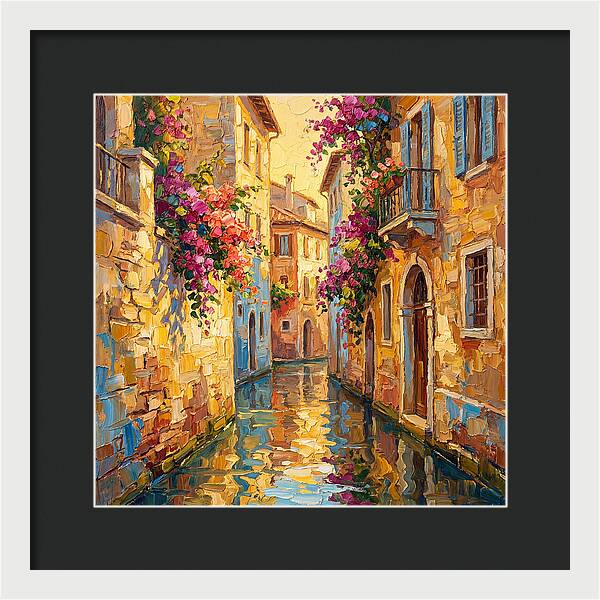 Tranquil Moments In Venice
