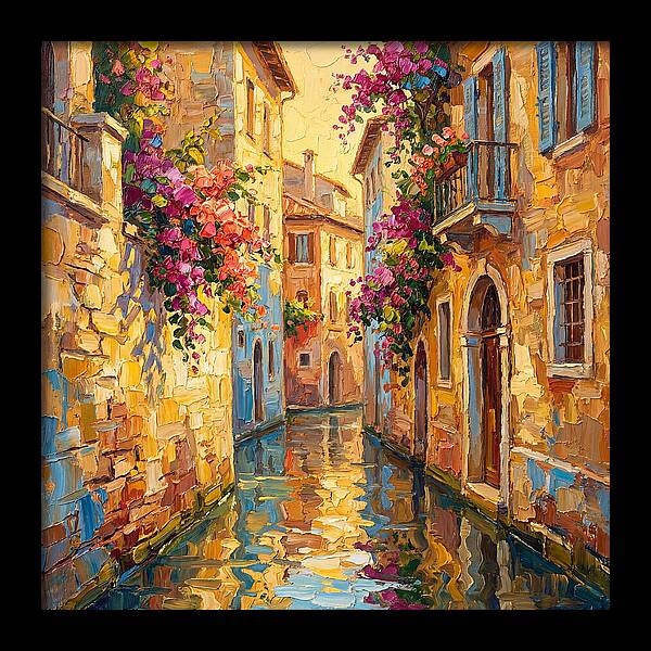 Tranquil Moments In Venice
