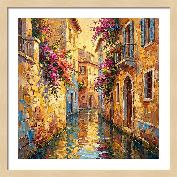 Tranquil Moments In Venice