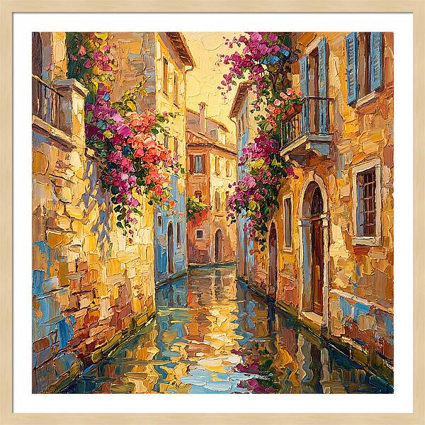 Tranquil Moments In Venice