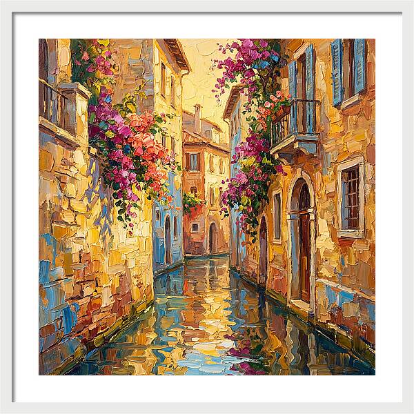 Tranquil Moments In Venice