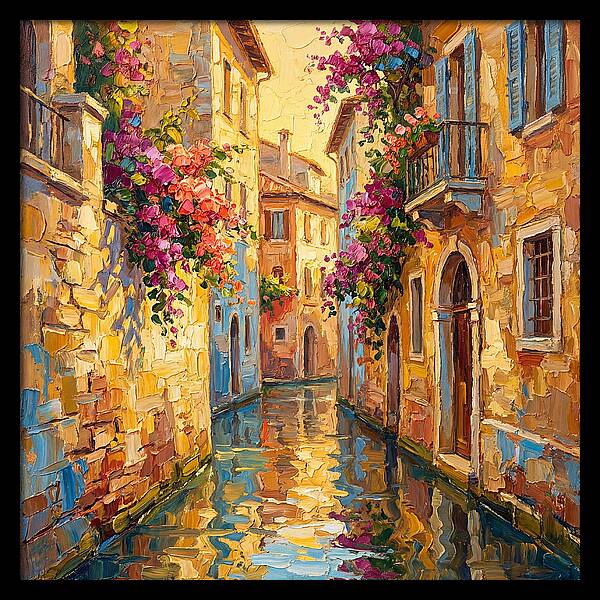 Tranquil Moments In Venice