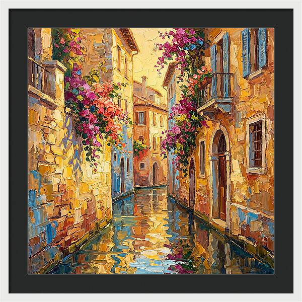 Tranquil Moments In Venice