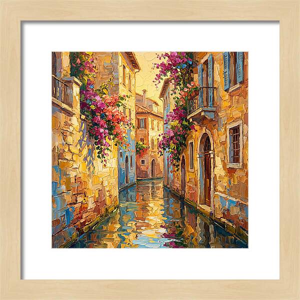 Tranquil Moments In Venice