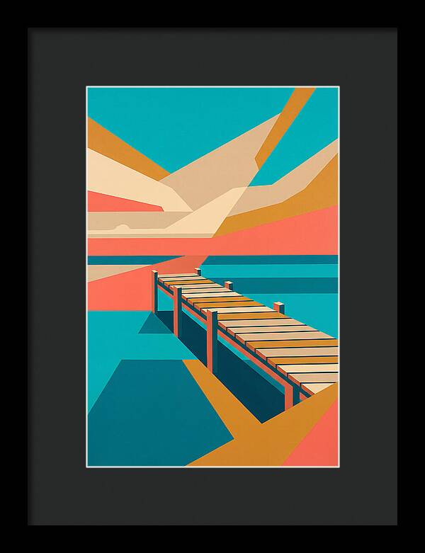 Tranquil Moments On The Pier