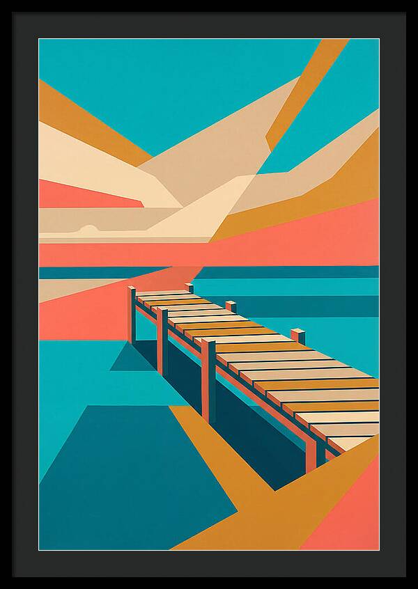 Tranquil Moments On The Pier