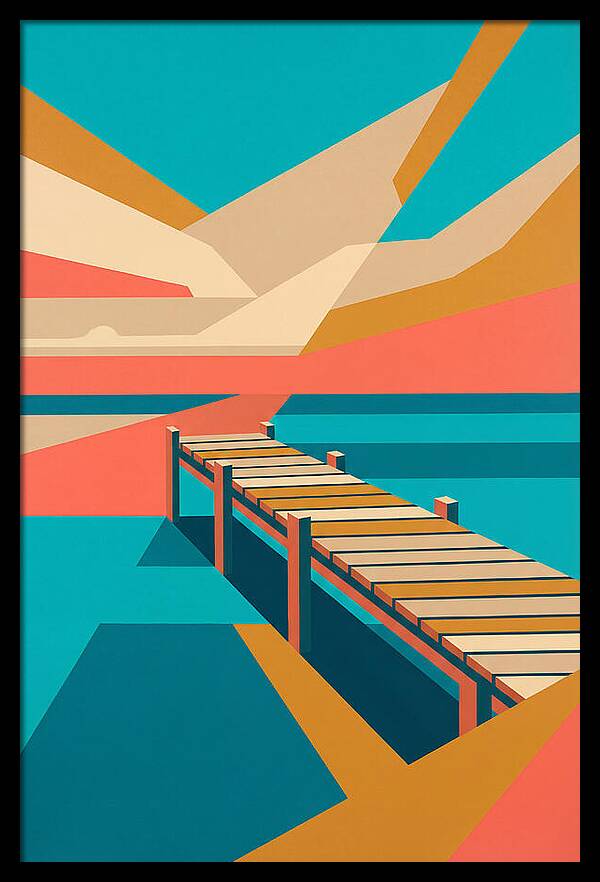Tranquil Moments On The Pier