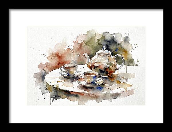 Tranquil Moments Over Tea