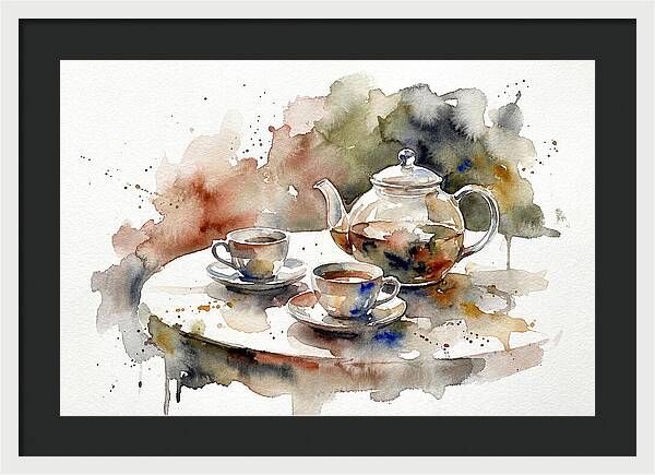 Tranquil Moments Over Tea