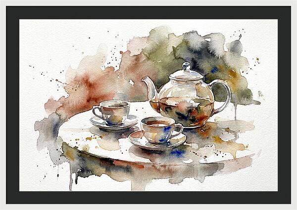 Tranquil Moments Over Tea