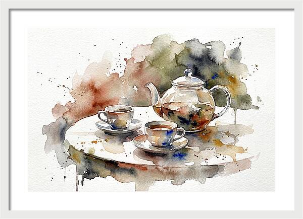 Tranquil Moments Over Tea