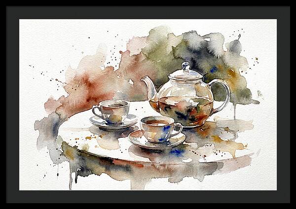 Tranquil Moments Over Tea