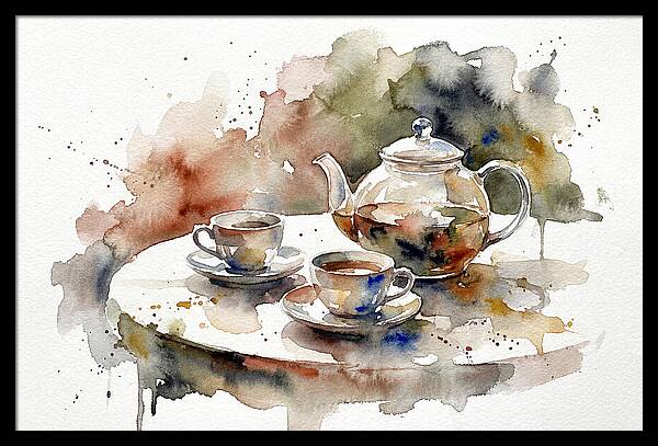 Tranquil Moments Over Tea