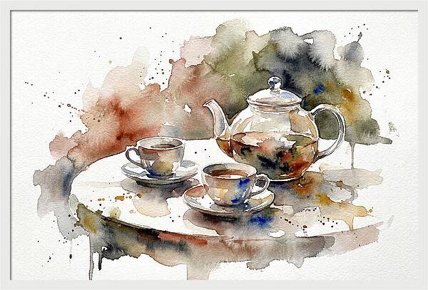 Tranquil Moments Over Tea