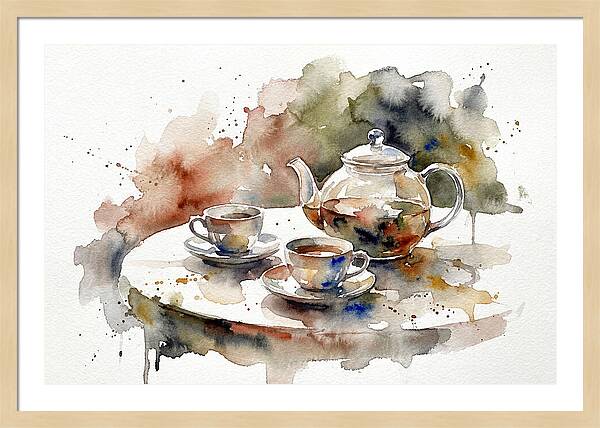 Tranquil Moments Over Tea