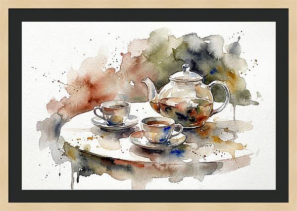 Tranquil Moments Over Tea