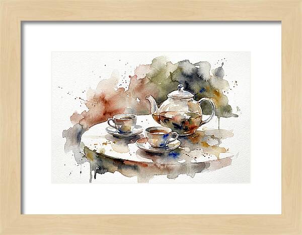 Tranquil Moments Over Tea