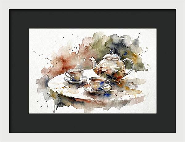 Tranquil Moments Over Tea