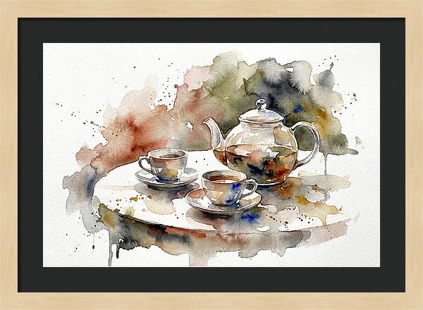 Tranquil Moments Over Tea