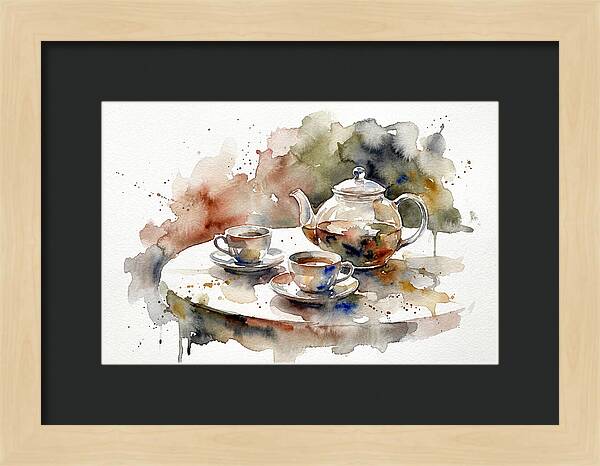 Tranquil Moments Over Tea
