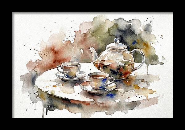 Tranquil Moments Over Tea
