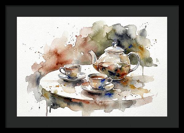Tranquil Moments Over Tea