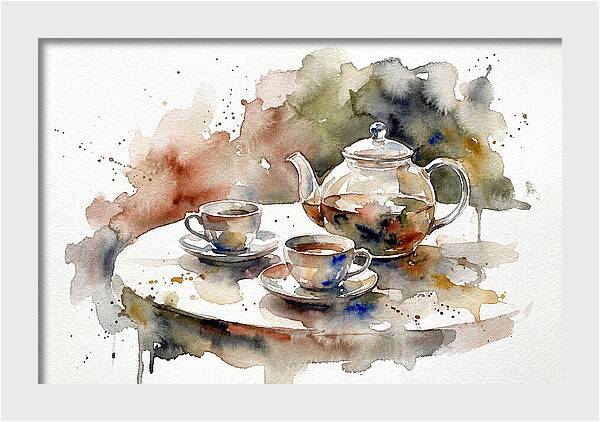 Tranquil Moments Over Tea