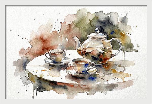 Tranquil Moments Over Tea