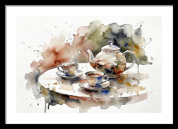 Tranquil Moments Over Tea